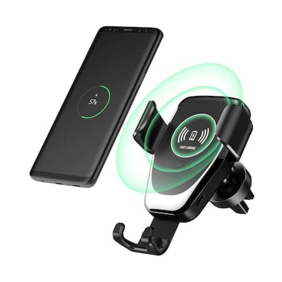 Incarcator 10w Wireless Auto Cu Suport Telefon