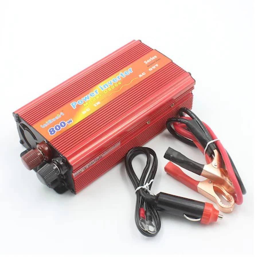 Invertor Auto De Tensiune 12v-220v, Lairun, 800 W, Putere Continua 575 W.