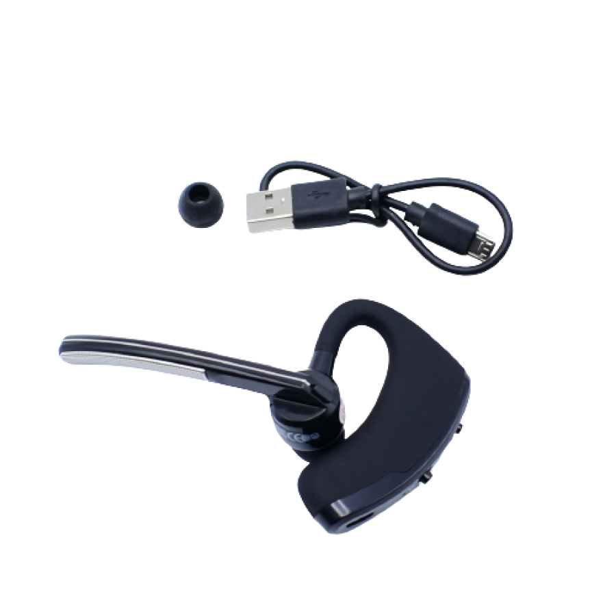 Casca Audio Klausstech, Handsfree, Bluetooth, Brat Rabatabil, Control Volum, Ergonomica, Negru