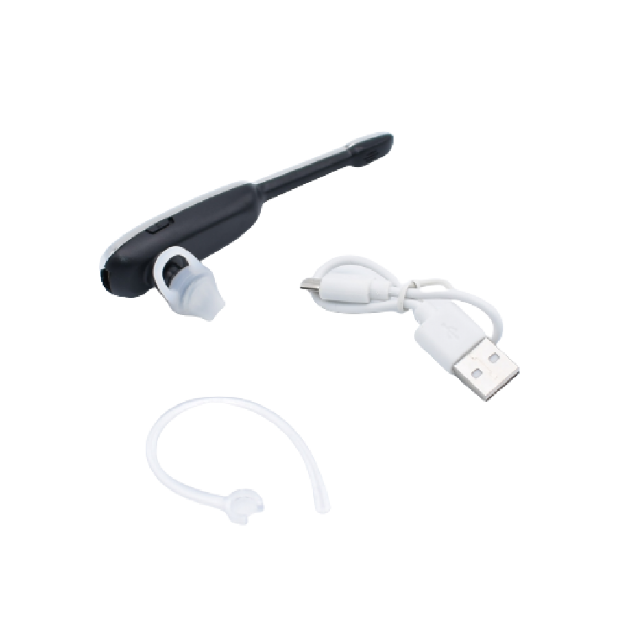 Casca Audio Klausstech, Handsfree, Bluetooth, 300 Mah, Control Volum, Ergonomica, Negru