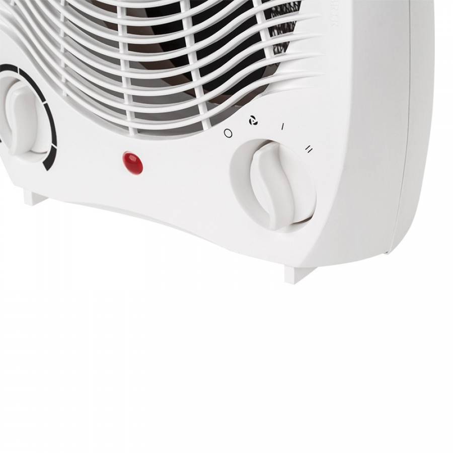 Aeroterma Portabila, Putere 2000W, Aer Cald Sau Rece, Putere Reglabila, Plastic, Alb