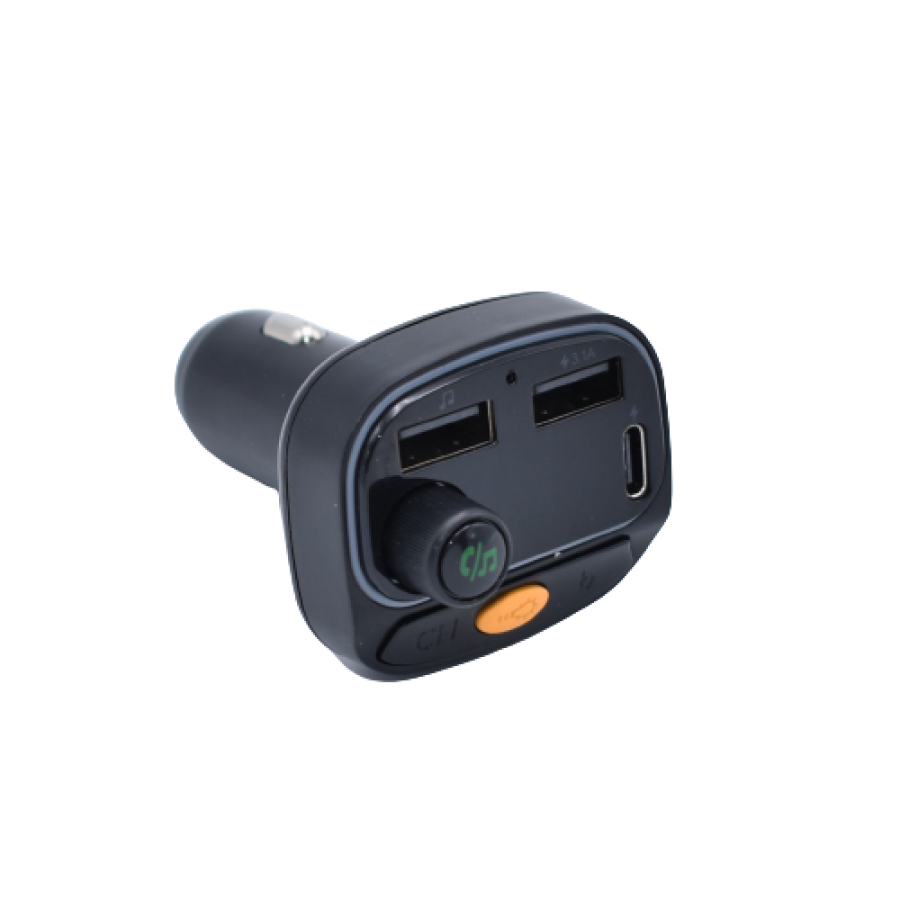 Modulator Auto Klausstech, Handsfree, Mp3, Redare Usb, Bluetooth, Difuzor Incorporat, Acumulator Incorporat, Accesorii Incluse, Usor De Folosit, Negru