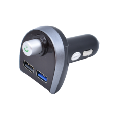 Modulator Auto Klausstech, 2 X Usb, Design Ergonomic, Usb, Microsd, Handsfree, Desgin Compact, Negru