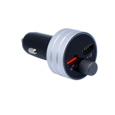 Modulator Auto Klausstech, 2 X Usb, Handsfree, Mp3, Usb, Microsd, Aux, Bluetooth, Difuzor Incorporat, Acumulator Incorporat, Usor De Folosit, Negru