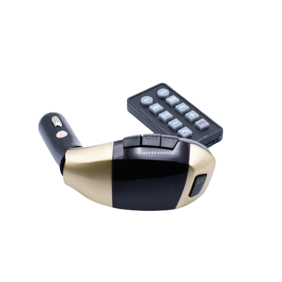 Modulator Auto Klausstech, 2 X Usb, Redare Mp3, Usb, Microsd, Casca Inclusa, Handsfree, Display, Distanta 5m, Negru