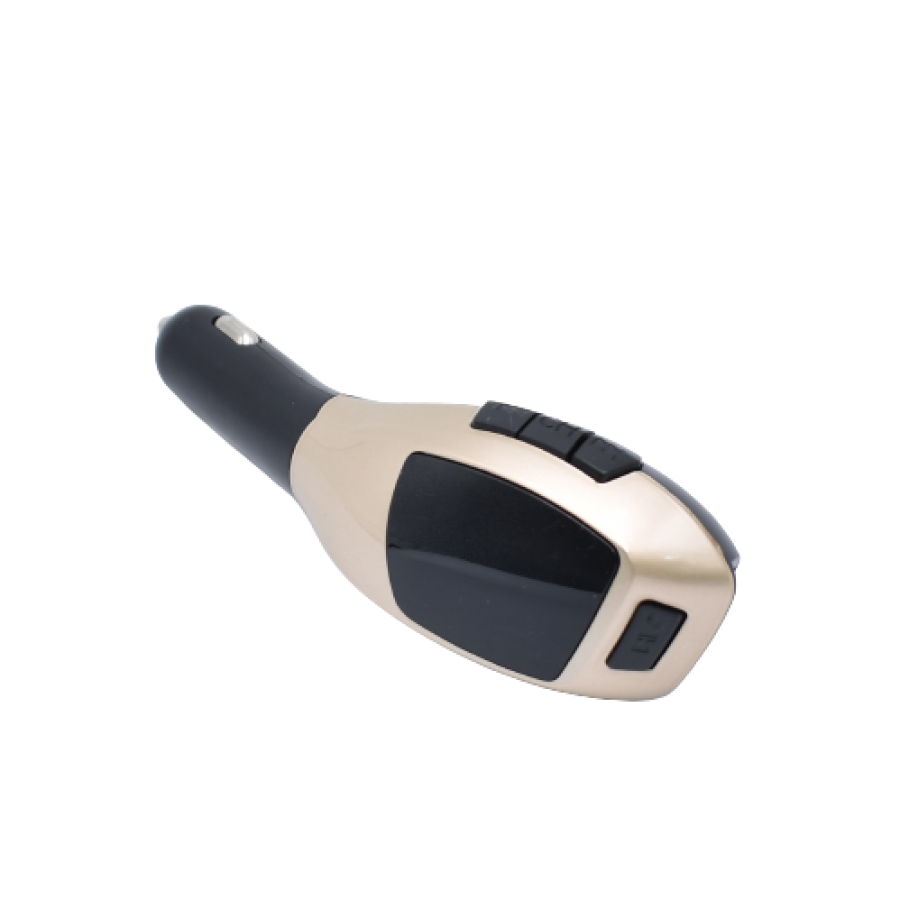 Modulator Auto Klausstech, Telecomanda, Design Ergonomic, Usb, Microsd, Handsfree, Desgin Compact, Afisaj, Negru/crem