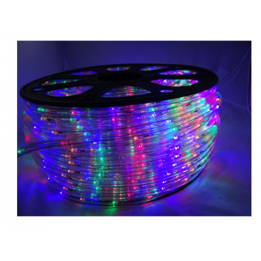 Furtun Luminos Led, 9.9 Metri Lumina Multicolor, 9 Jocuri De Lumini, De Exterior