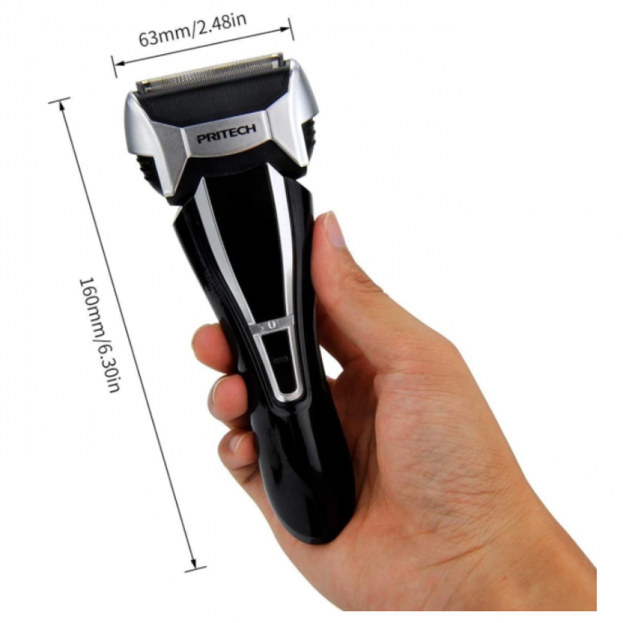 Aparat De Ras Electric Pritech, Waterproof, Lame Flexibile Pritech - Rsm1588