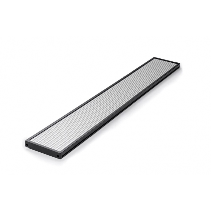 Reclama Luminoasa Panou Led, 135x22 Cm, Afisaj Mesaj Programabil Personalizat, De Exterior, Rosu