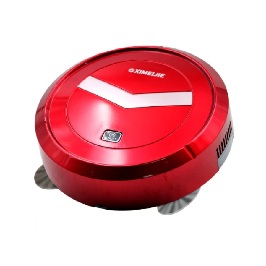 Robot Aspirator Smart KlaussTech 3 In 1, Ximeijie Rosu 230x230x62 Mm