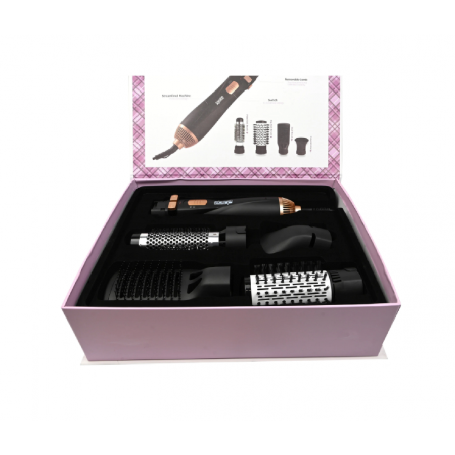 Set Perie Electrica, Profesionala De Par 4 In 1, 1200w