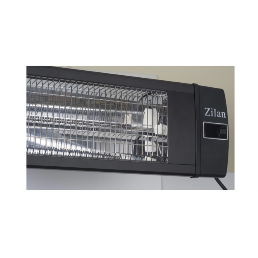 Radiator Infrarosu Cu Rezistenta Carbon Si Telecomanda, 800 W / 1200 W / 1600 W / 2000 W, Timer, Negru