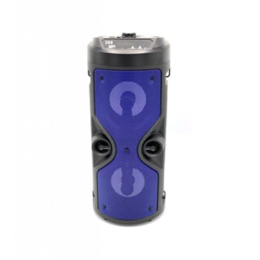 Boxa Klausstech Led Portabila, 10 W, Bluetooth, Usb Si Card Tf, Aux, Microsd, Radio Fm, Telecomanda, Negru