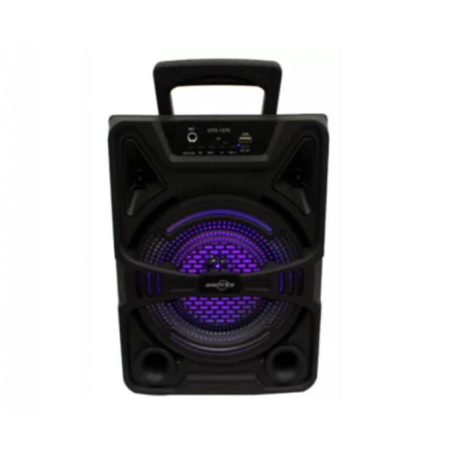 Boxa Klausstech Portabila Cu Bluetooth, 15 W, Port Usb, Aux, Card Tf, Lumini Led, Negru