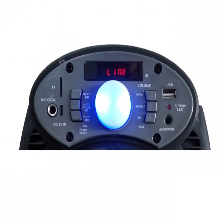 Boxa Audio Klausstech, Bluetooth, Usb, 99 Db, 2000 Ma, 80 W, Aux In, Tf Card, Negru