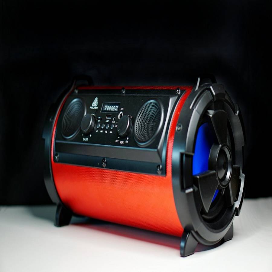 Boxa Portabila 15w, Bluetooth, Port Usb/card Tf, 80 Db, Ergonomica, Rosu