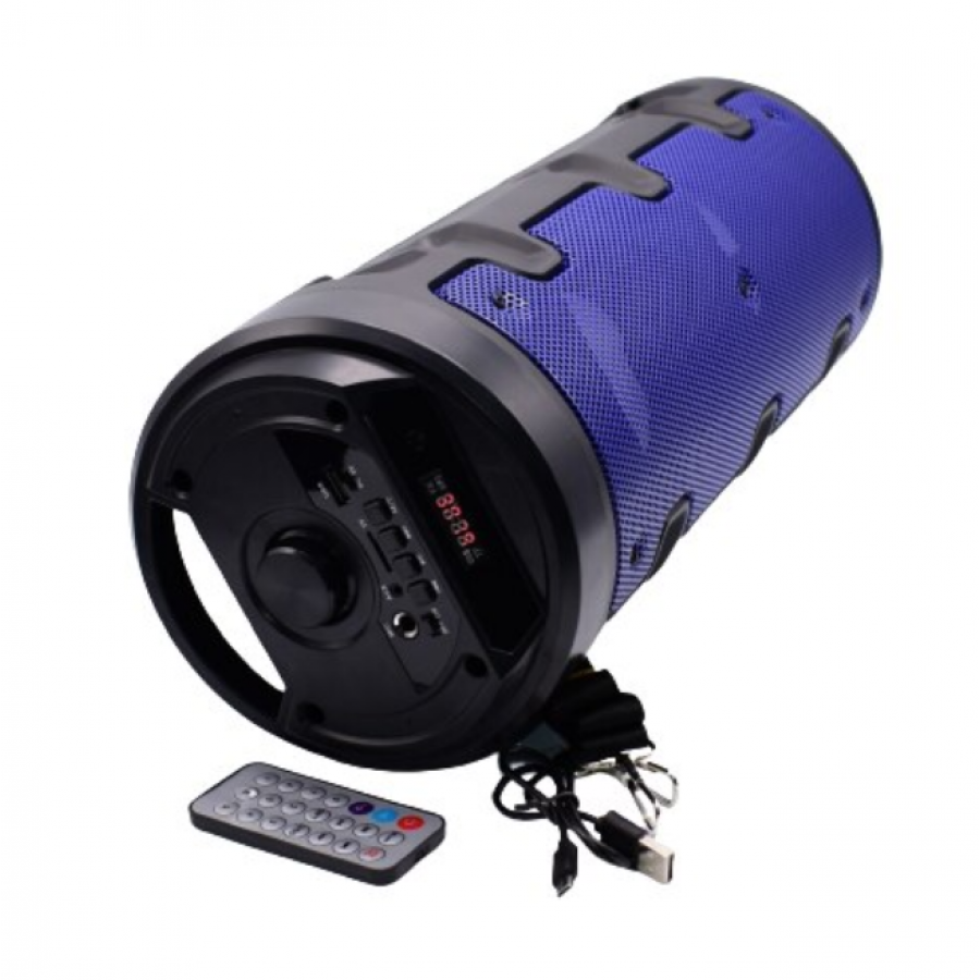 Boxa Klausstech Portabila De 12 W, Bluetooth, Usb, Card Tf, Lumini Si Afisaj Led, Negru