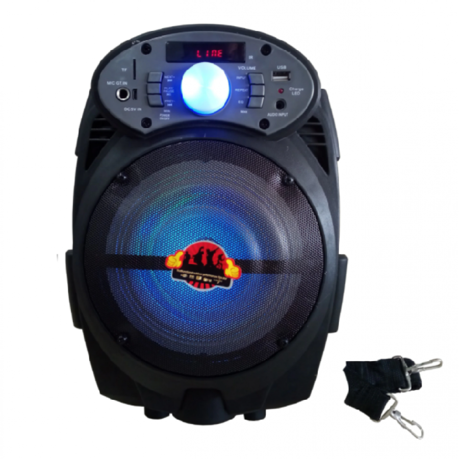 Boxa Audio Klausstech, Bluetooth, Usb, 99 Db, 2000 Ma, 80 W, Aux In, Tf Card, Negru