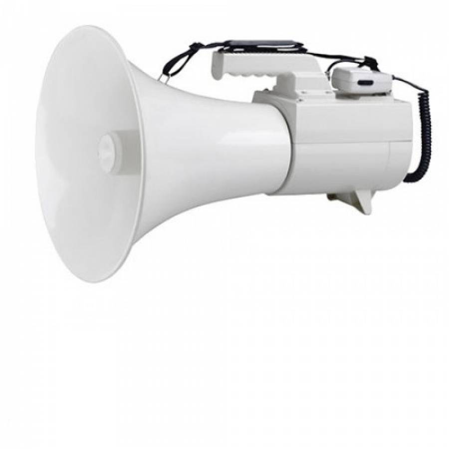 Megafon Profesional Cu Usb/Sd 45w + Sirena Distanta Mare