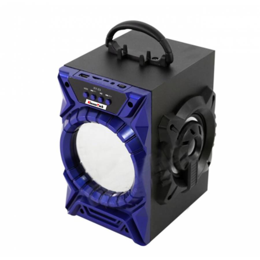 Boxa Portabila Klausstech, 30 W, Bluetooth, 2000 Mah, Usb / Card Sd, Jack 3.5 Mm, Negru/albastru