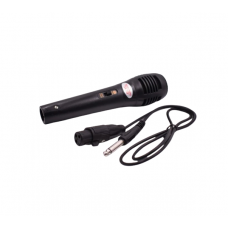 Microfon KlaussTech Profesional pentru Karaoke, Dinamic, 600 ohm, 60Hz – 14000 Hz, Cablu de 1,5 m