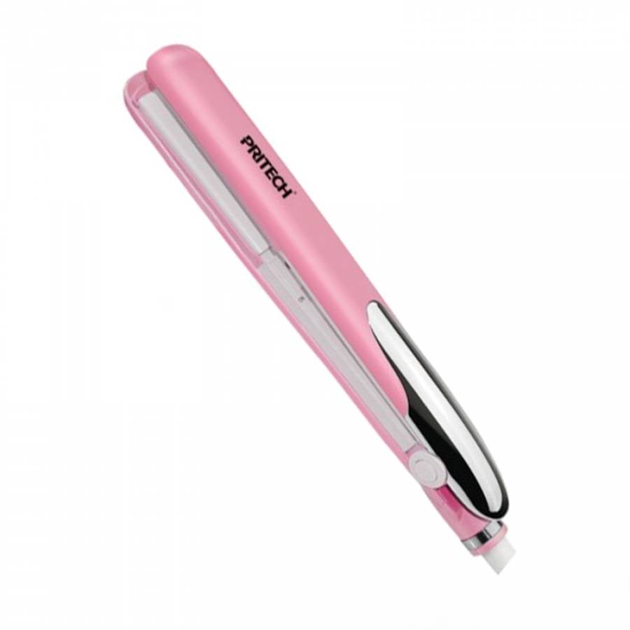 Placa de par cu design inovator, Putere 30W, Cablu de 1.8 m, 4 x 9 cm, Cablu rotativ, Roz/Argintiu