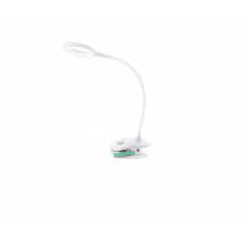 Lampa LED KlaussTech 3W, Tehnologie Touch, Acumulator USB, Inaltime 420 mm, IP20, Alb