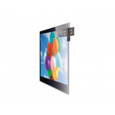 Suport de TV Klausstech LED/LCD cu Diagonala 32 - 50 inch, Design Ultra Slim, Material otel, Sarcina maxima suportata 50 Kg, Negru