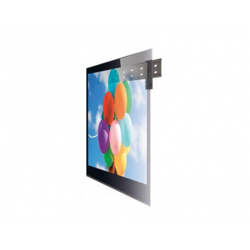 Suport de TV Klausstech LED/LCD cu Diagonala 32 - 50 inch, Design Ultra Slim, Material otel, Sarcina maxima suportata 50 Kg, Negru