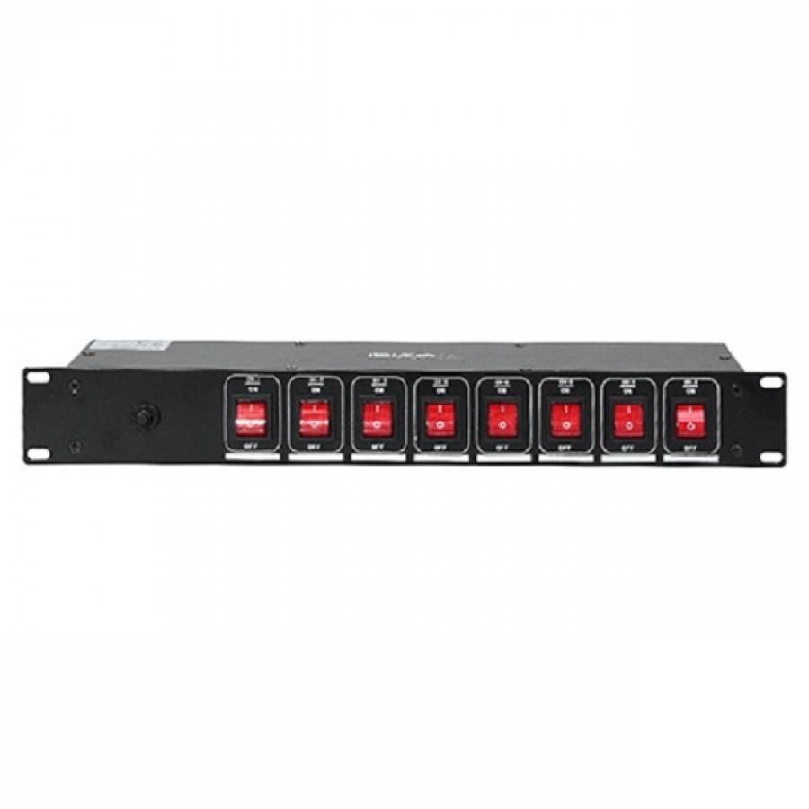 Cutie Comanda 8 Cai Luminoasa Rack 19 Inch