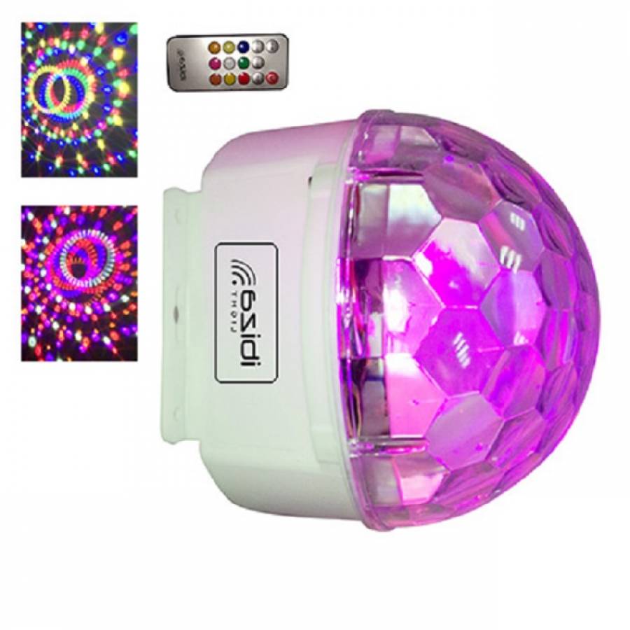 Iluminat Astro Led Culori Telecomanda - 9 fascicule, sunet, telecomanda