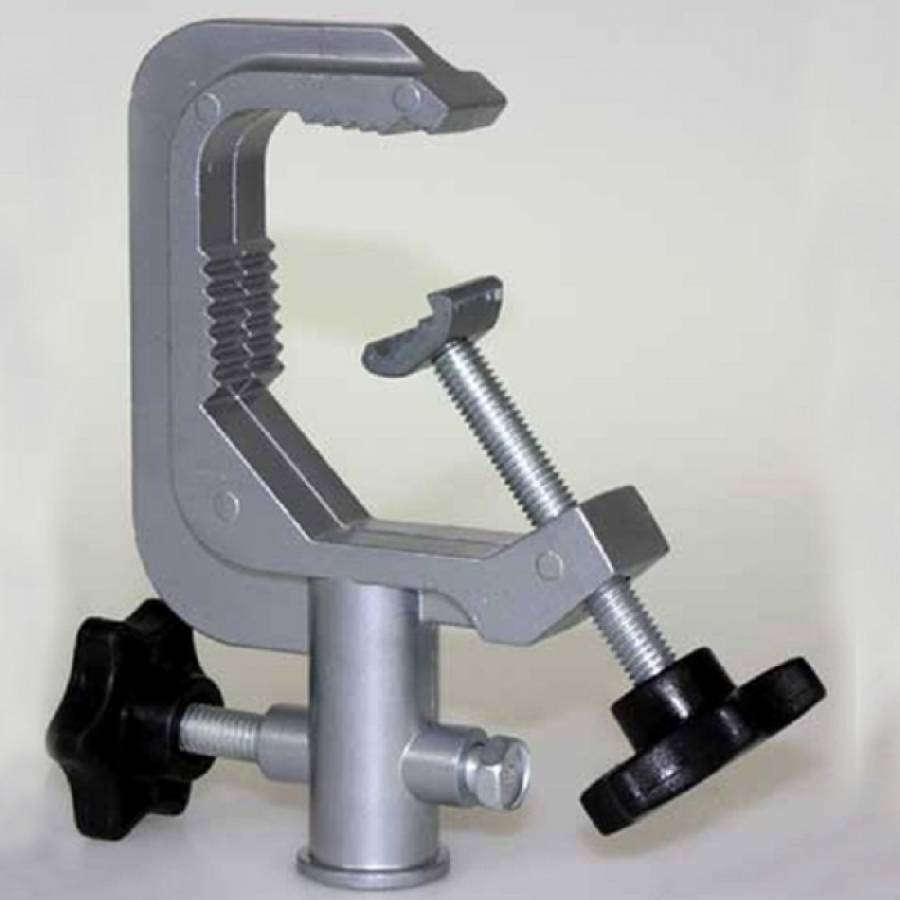 Carlig Stand Lumini Cu Sistem Blocare, argintiu