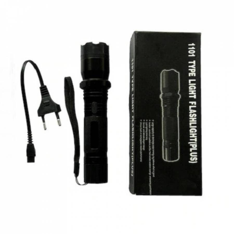 Electrosoc Lanterna Tip Police, Aluminiu, 1000kv