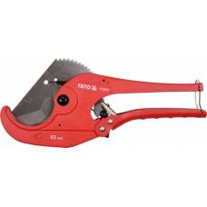 Foarfeca pentru Tevi din Plastic,Diametru de Taiere 0-63 mm, Taiere Precisa, Rosu