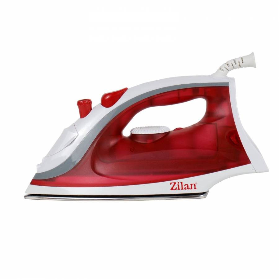 Fier De Calcat, Talpa Inox, Anticalcar, Reglarea Temperarturii, Rezervor Apa 120ml, Putere 2000w,culoare Rosu