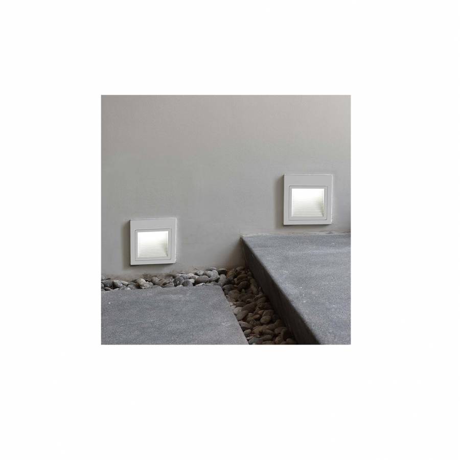 Lampa Albă Led Steplight 3W, 4000K, Montată încastrat