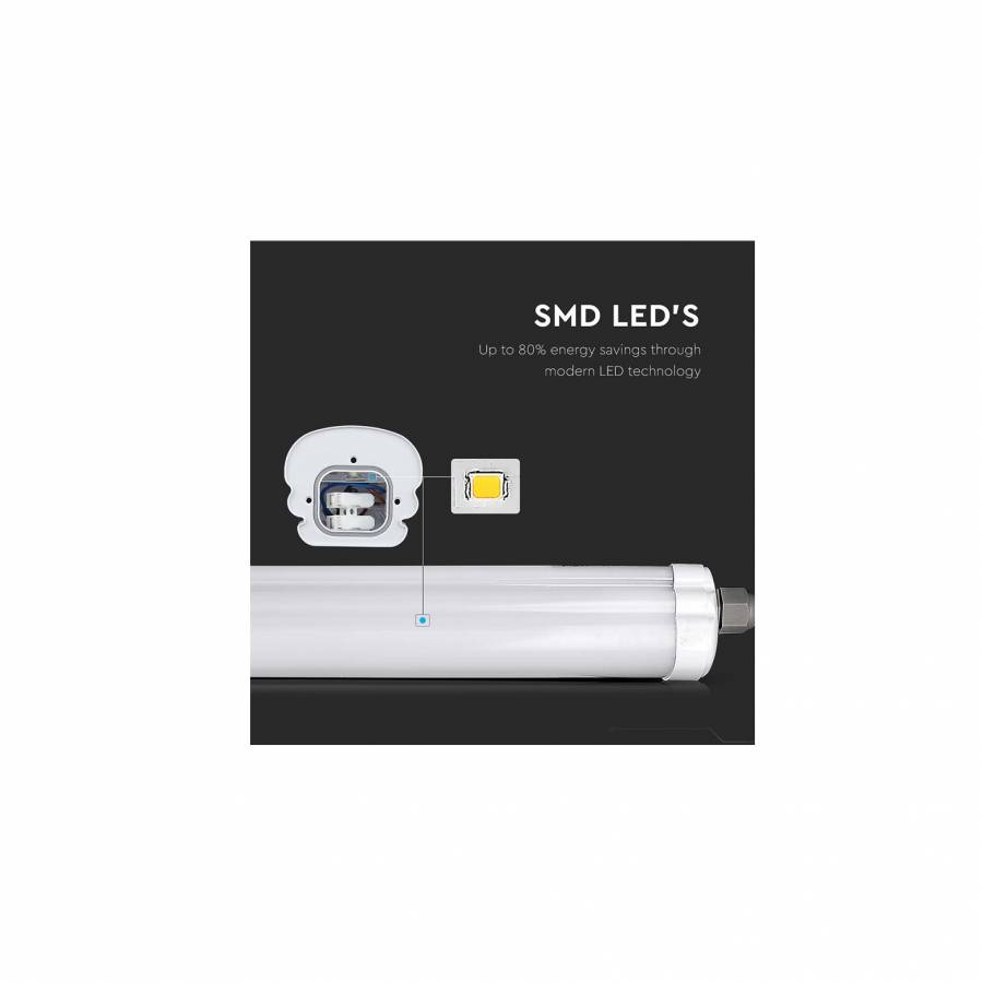 Lampa Led, 150 cm, 48 w, Protectie IP 65