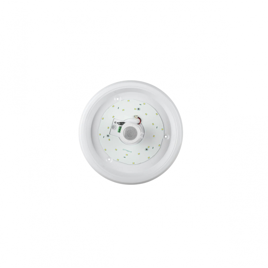 Plafoniera Albă LED 12W, Senzor De Mișcare, IP20