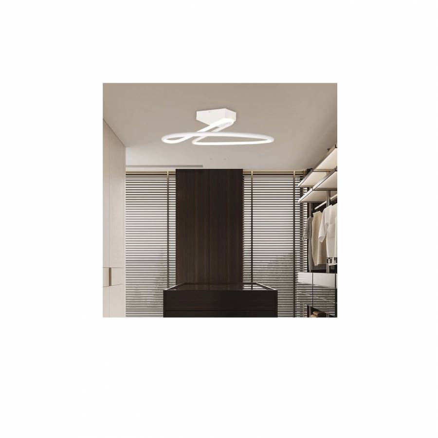 Plafoniera Led 24 W, 2560 lm, Alb