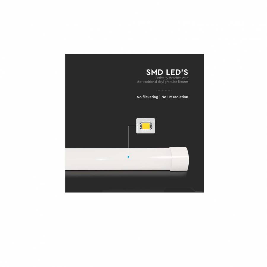 Corp de  Iluminat Led 40 W,  Alb Neutru 120 cm Slimline