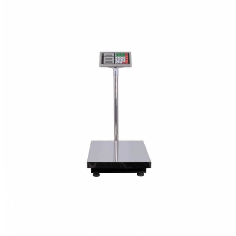 Cantar electronic cu platforma 250KG, afisaj LCD, Acumulator si Platan