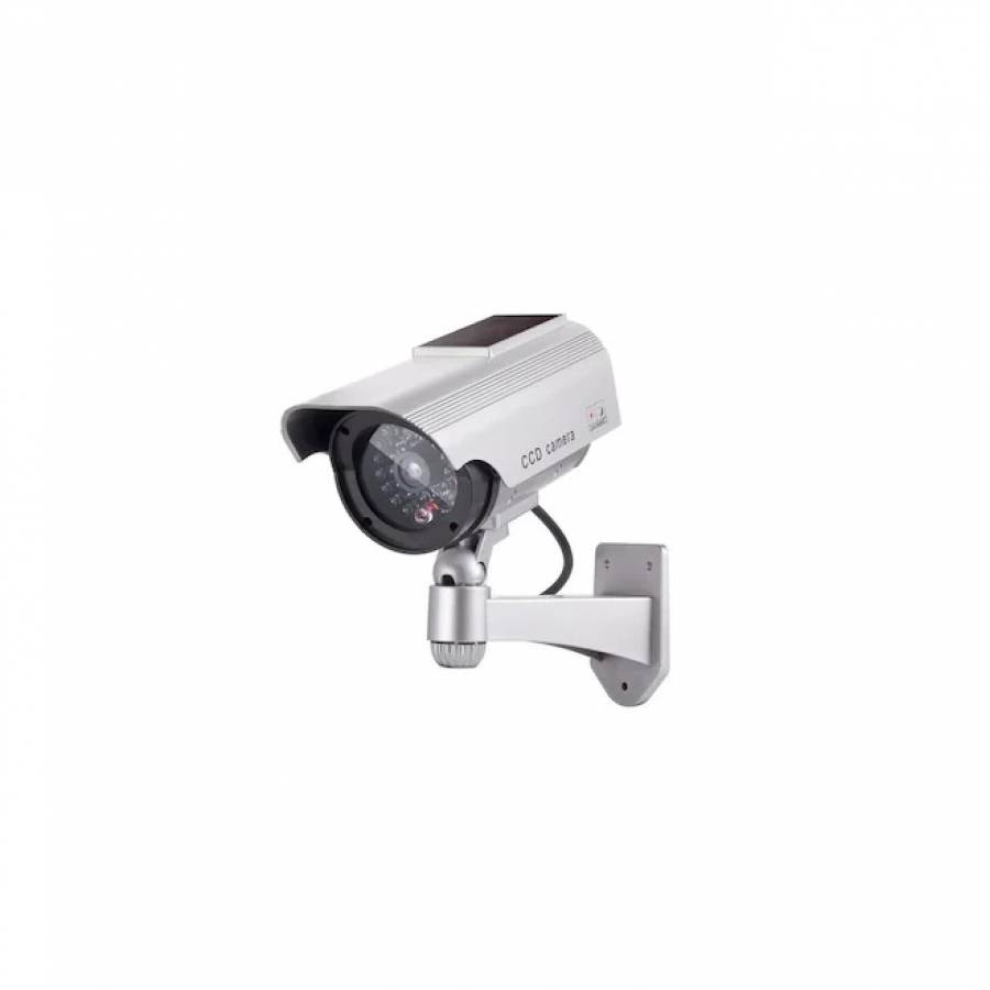 Pachet 3 Camere False de Supraveghere KlaussTech, alimentare solara si baterii tip AAA