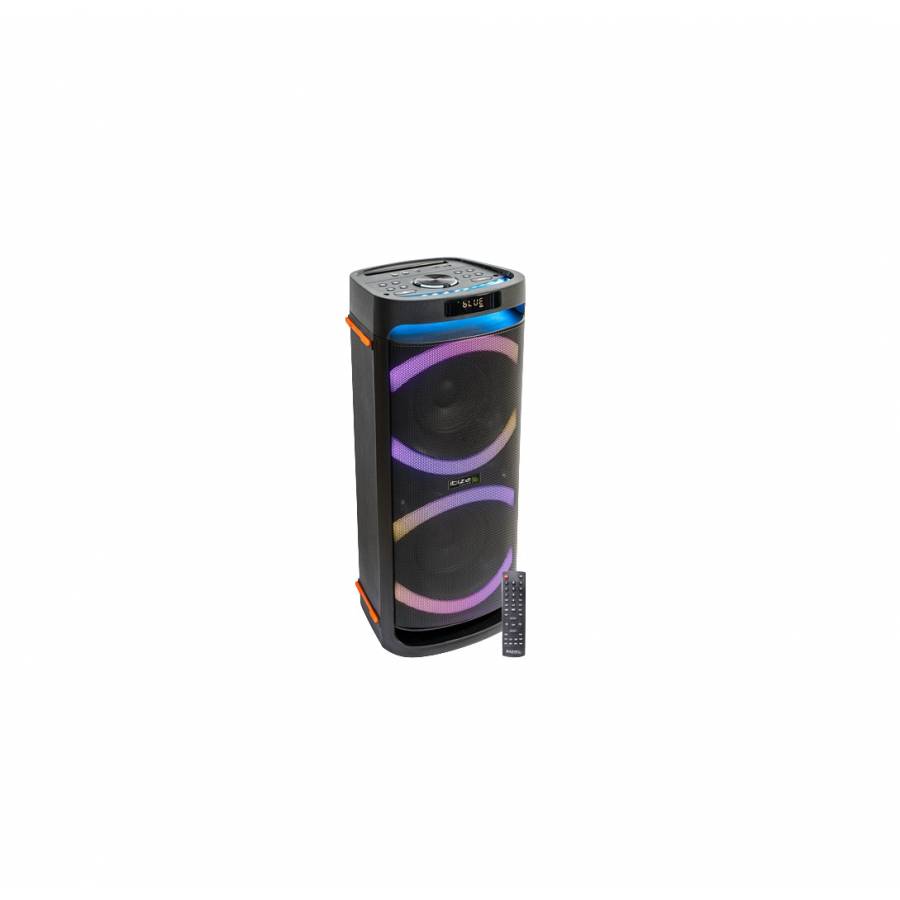 Boxa Portabila Bluetooth cu Telecomanda, 200W, 2 x 6.5 inch