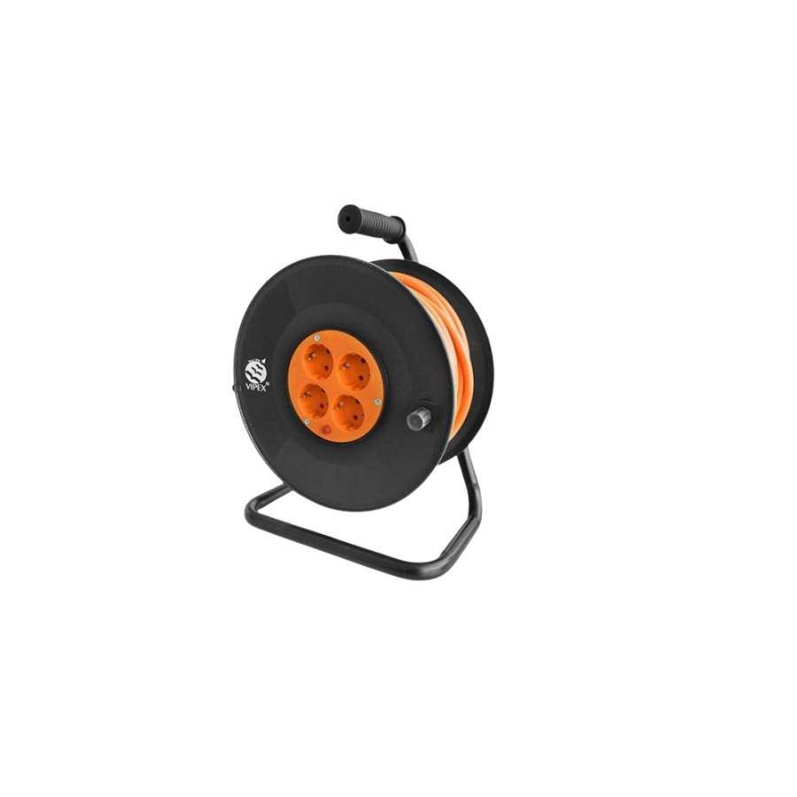 Prelungitor electric tambur 20m, 3x2.5mm, 4 prize