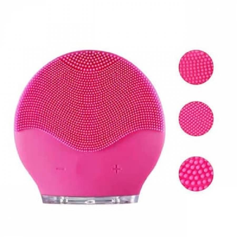 Dispozitiv/perie Sonic Face Brush - Aparat Curatare Faciala, Demachiere, Masaj Si Lifting Ten, Silicon Rezistent La Apa, Waterproof, Intensitate Vibratii Reglabila, Usb