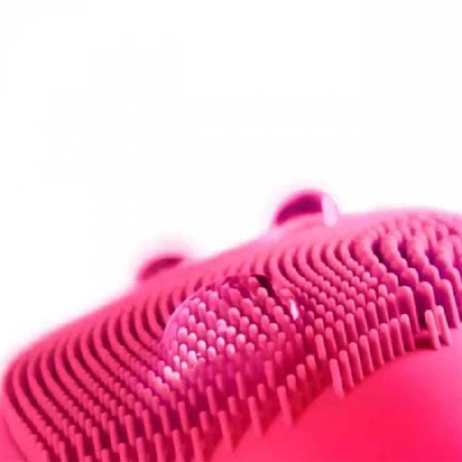 Dispozitiv/perie Sonic Face Brush - Aparat Curatare Faciala, Demachiere, Masaj Si Lifting Ten, Silicon Rezistent La Apa, Waterproof, Intensitate Vibratii Reglabila, Usb