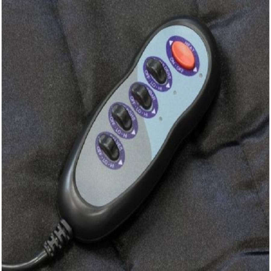 Saltea KlaussTech Cu 4 Zone De Masaj Incalzire Infrarosu 9 Puncte Masaj