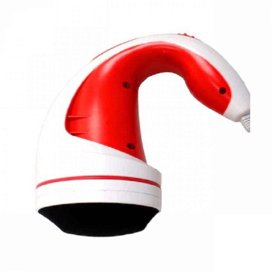 Aparat KlaussTech De Masaj Cu Infrarosu Pentru Arderea Grasimilor, Maner Ergonomic,  Putere 40 W, 12 Led Uri Masaj, Alb/rosu