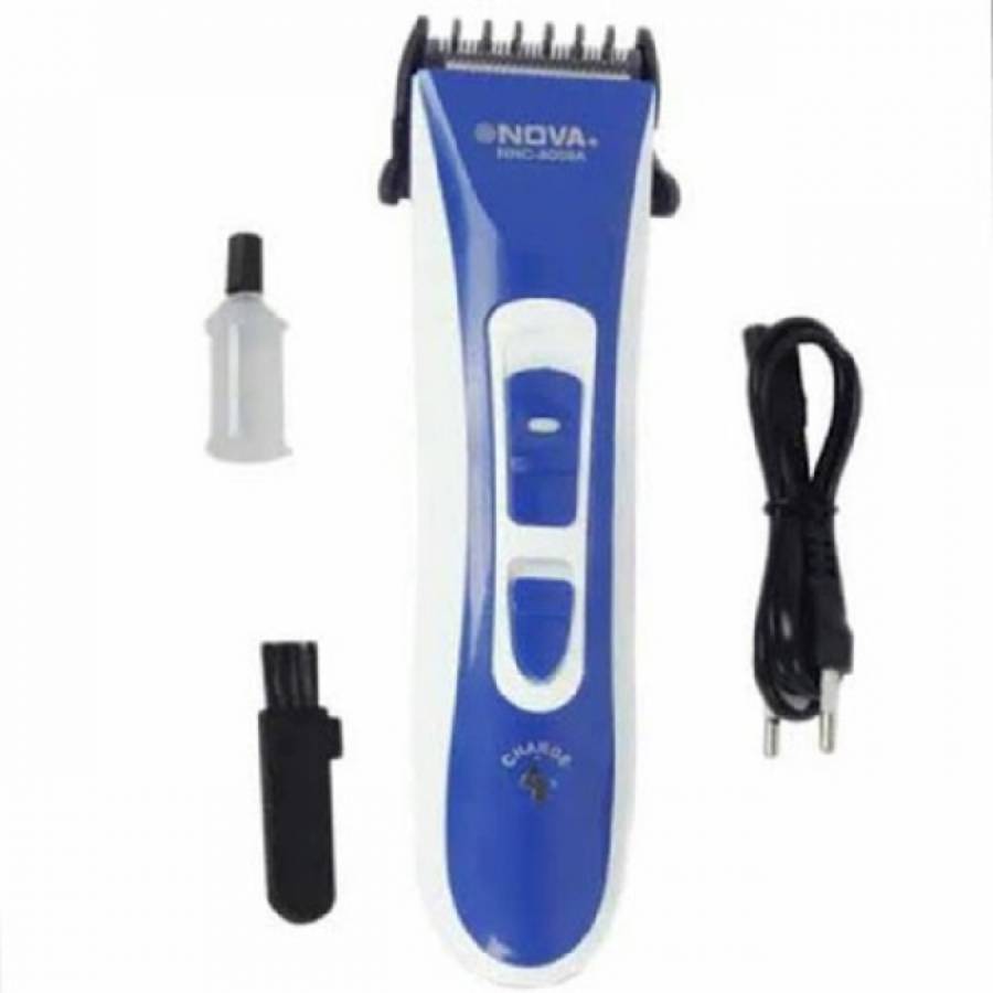 Masina De Tuns Cu 3 Trepte De Reglare A Marimii De Taiere, Putere 5 W, Indicator Led, Buton On/off, 220v-240v 50/60hz, Design Ergonomic, Culoare Alb/albastru