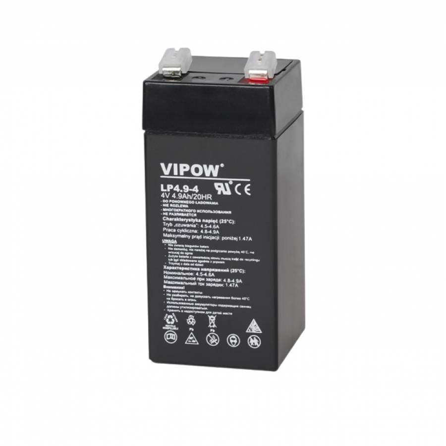 Acumulator Gel Plumb 4v 4.9ah Vipow Accesibil